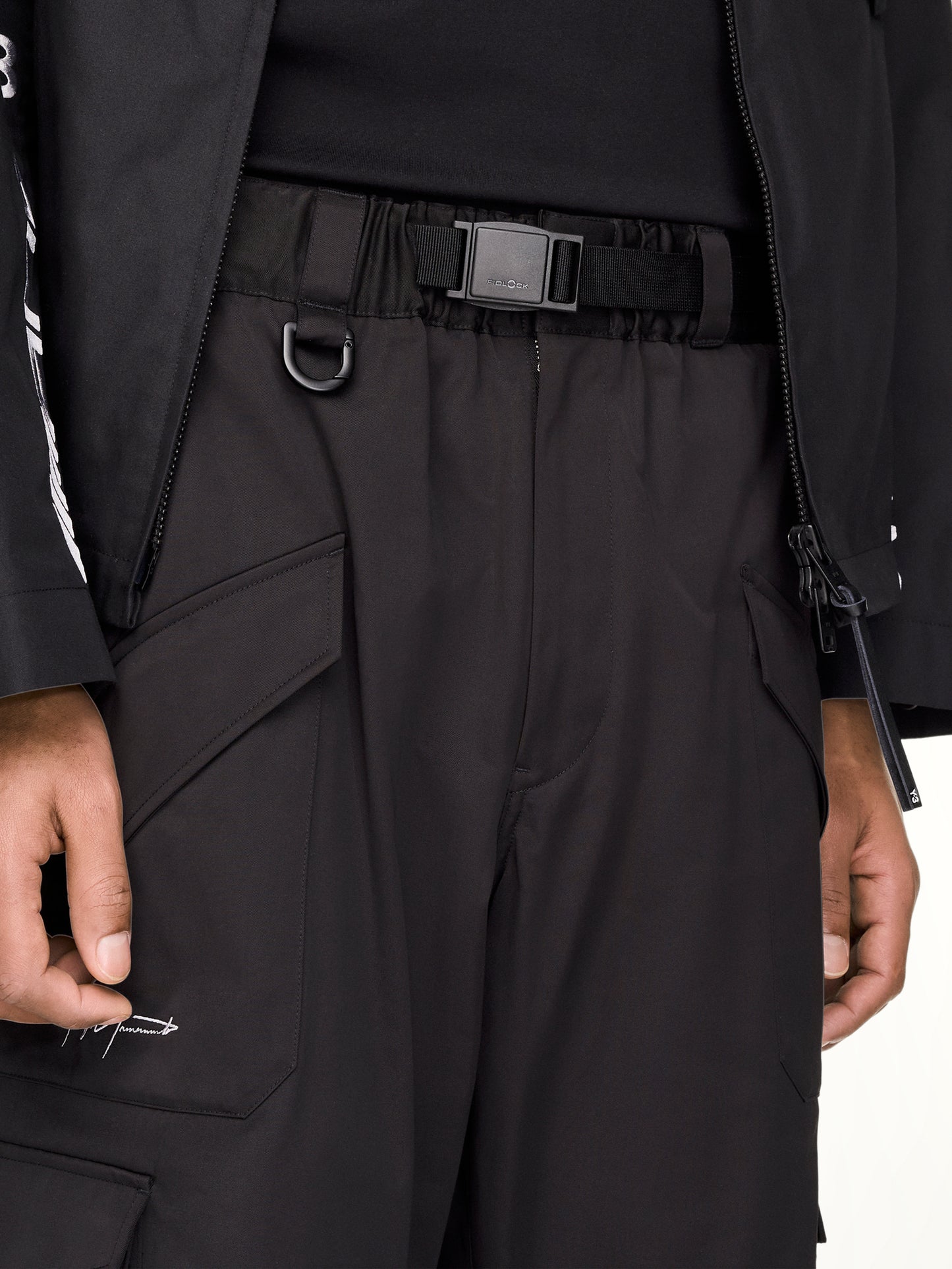 F1 Cargo Pants in Black