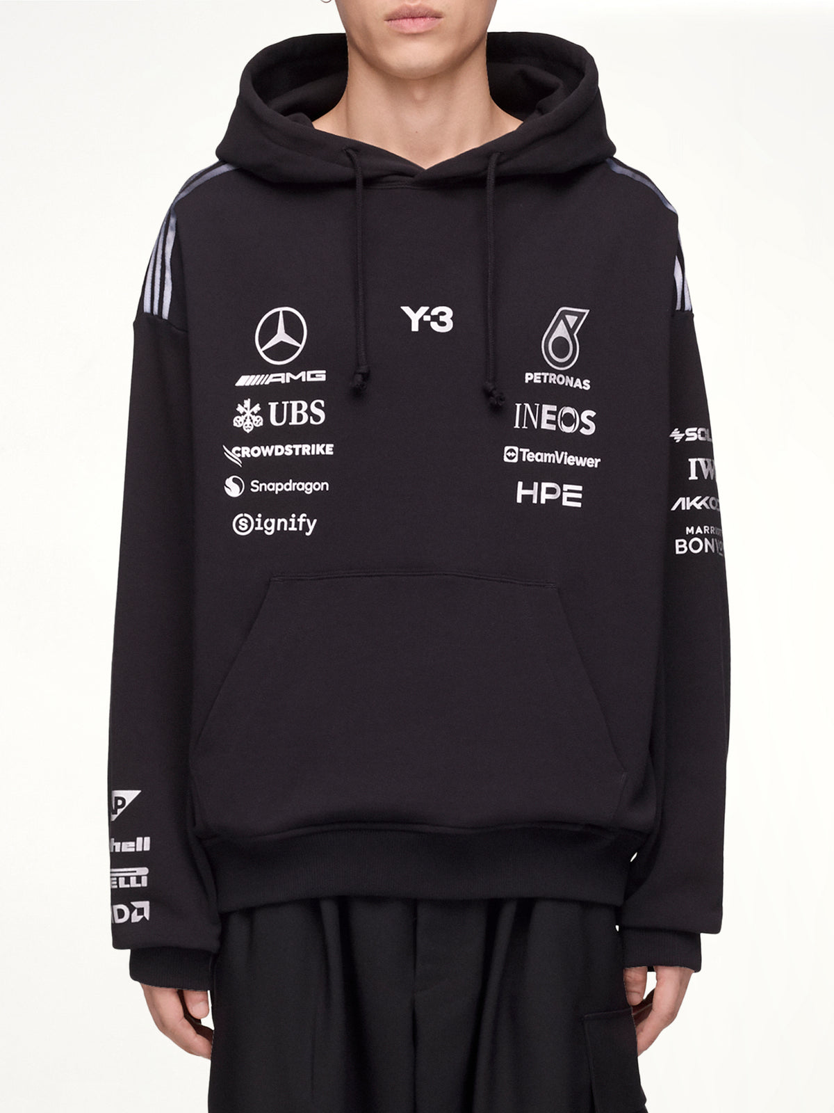 F1 车队黑色连帽衫