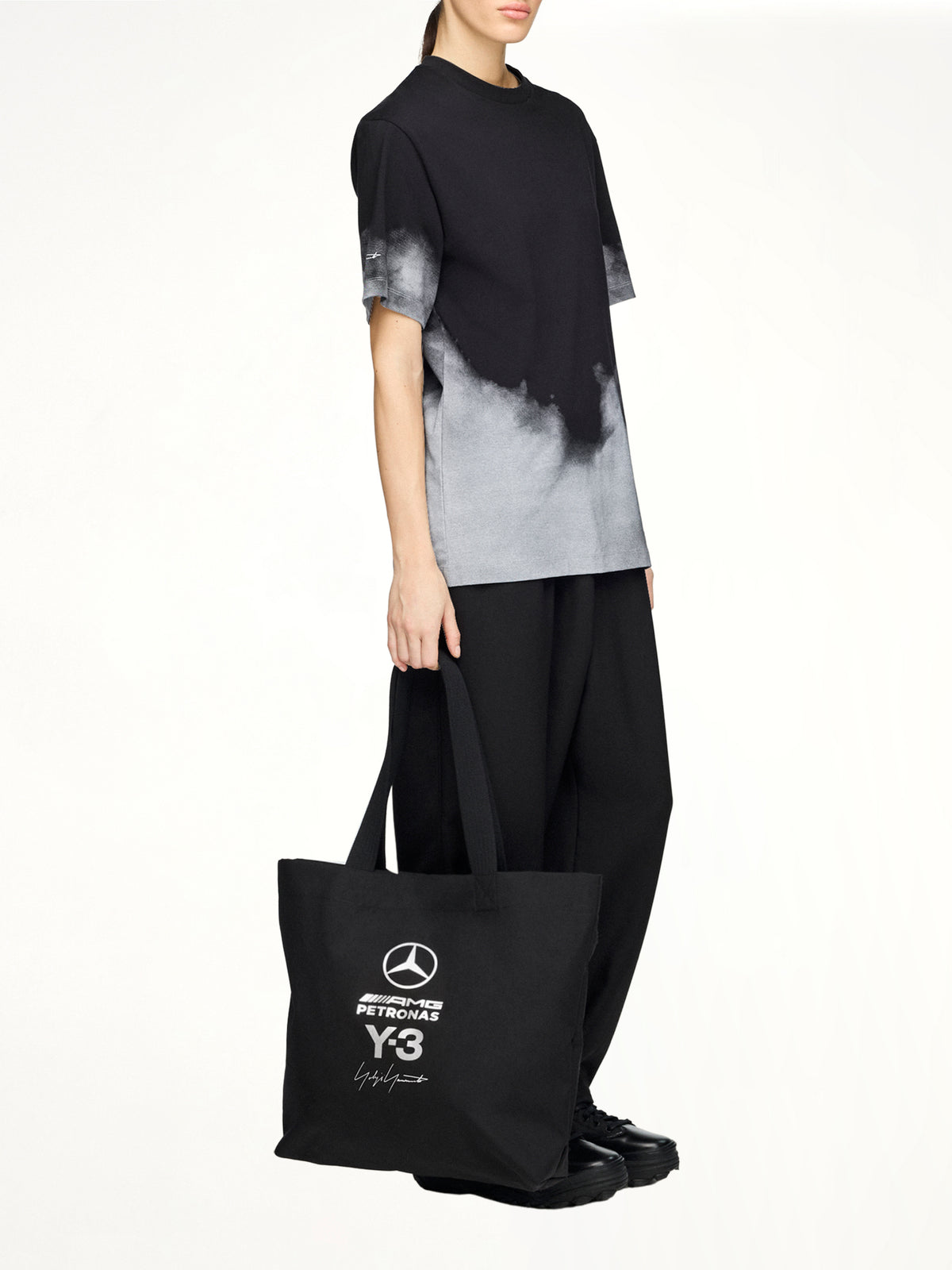 Y-3 x メルセデス トートバッグ ブラック