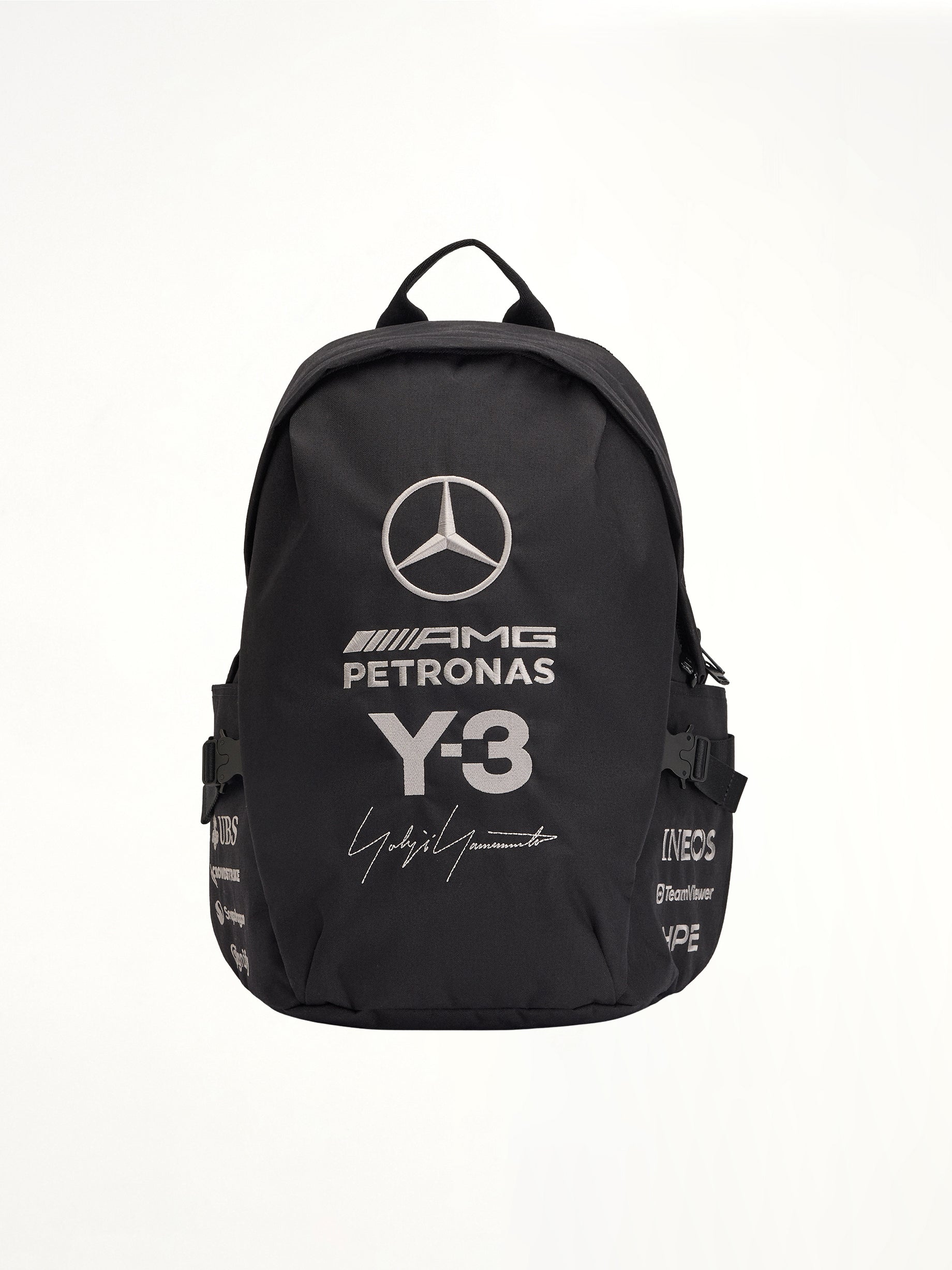 Y-3 x Mercedes Backpack in Black