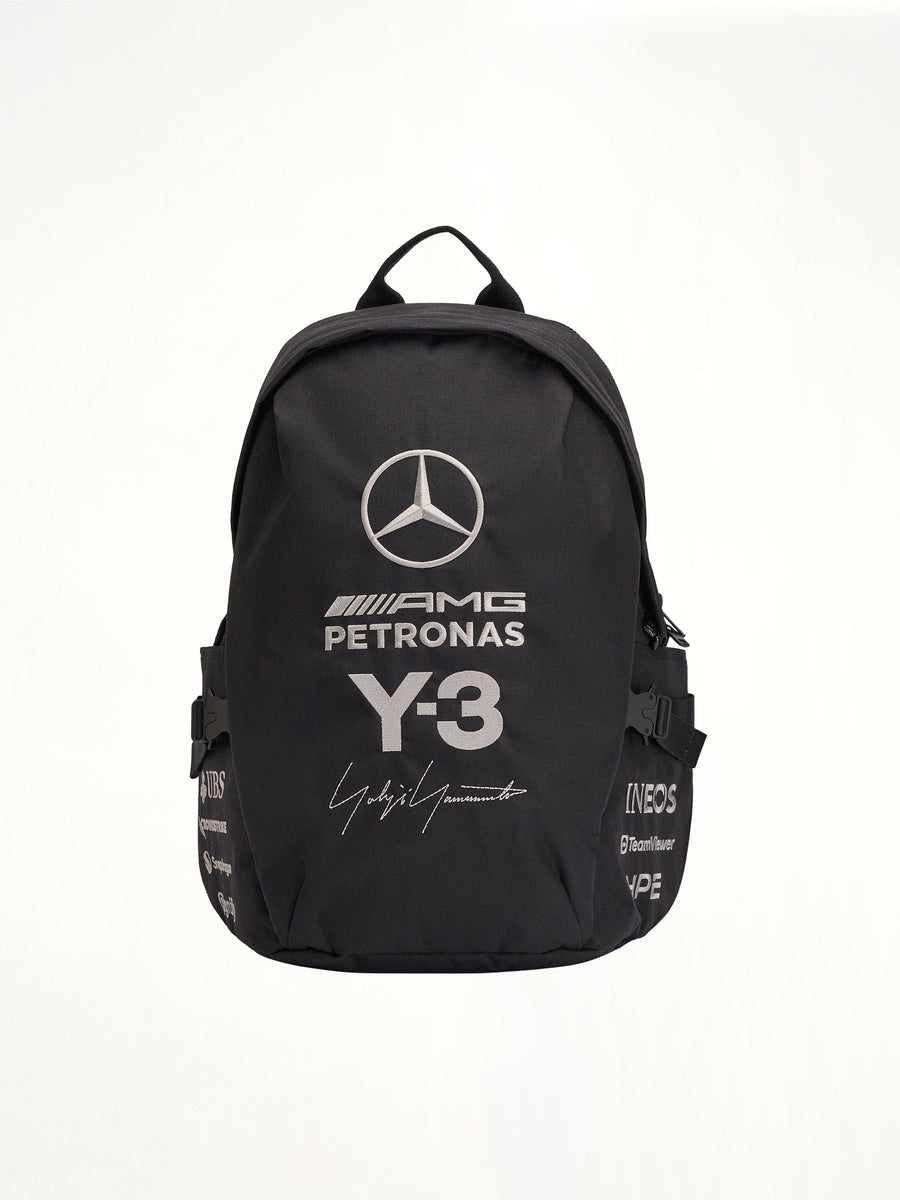 Y-3 x Mercedes Backpack in Black