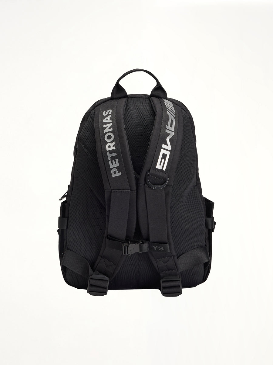 Y-3 x Mercedes Backpack in Black