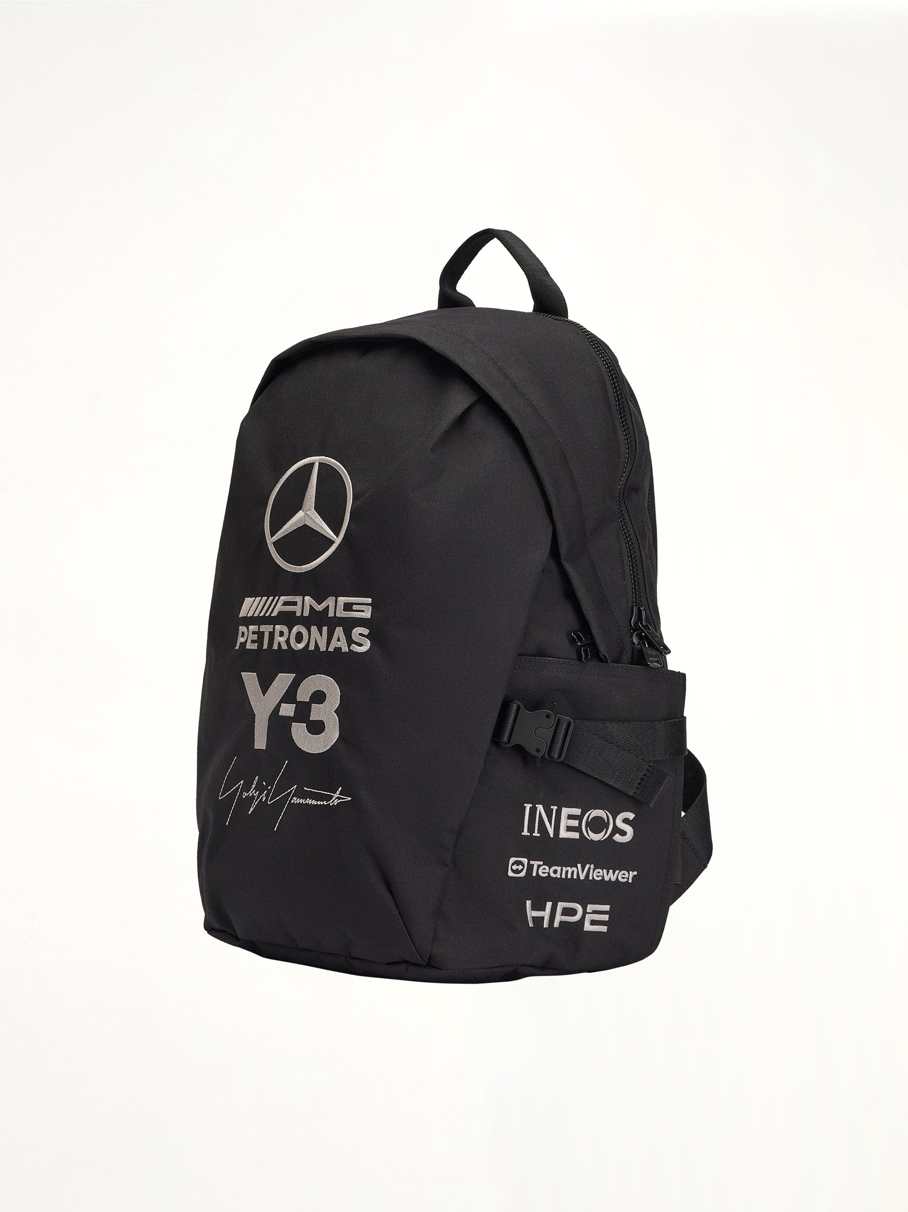 Y-3 x Mercedes Backpack in Black