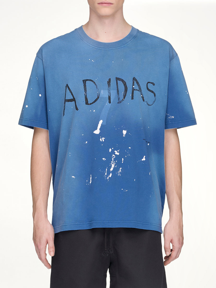 Adidas x SFTM ADI007 T-Shirt in Dusky Petrol