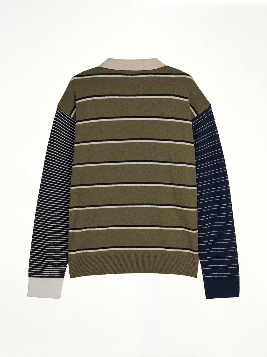 Adidas x SFTM ADI007 LS T-Shirt in Olive Strata