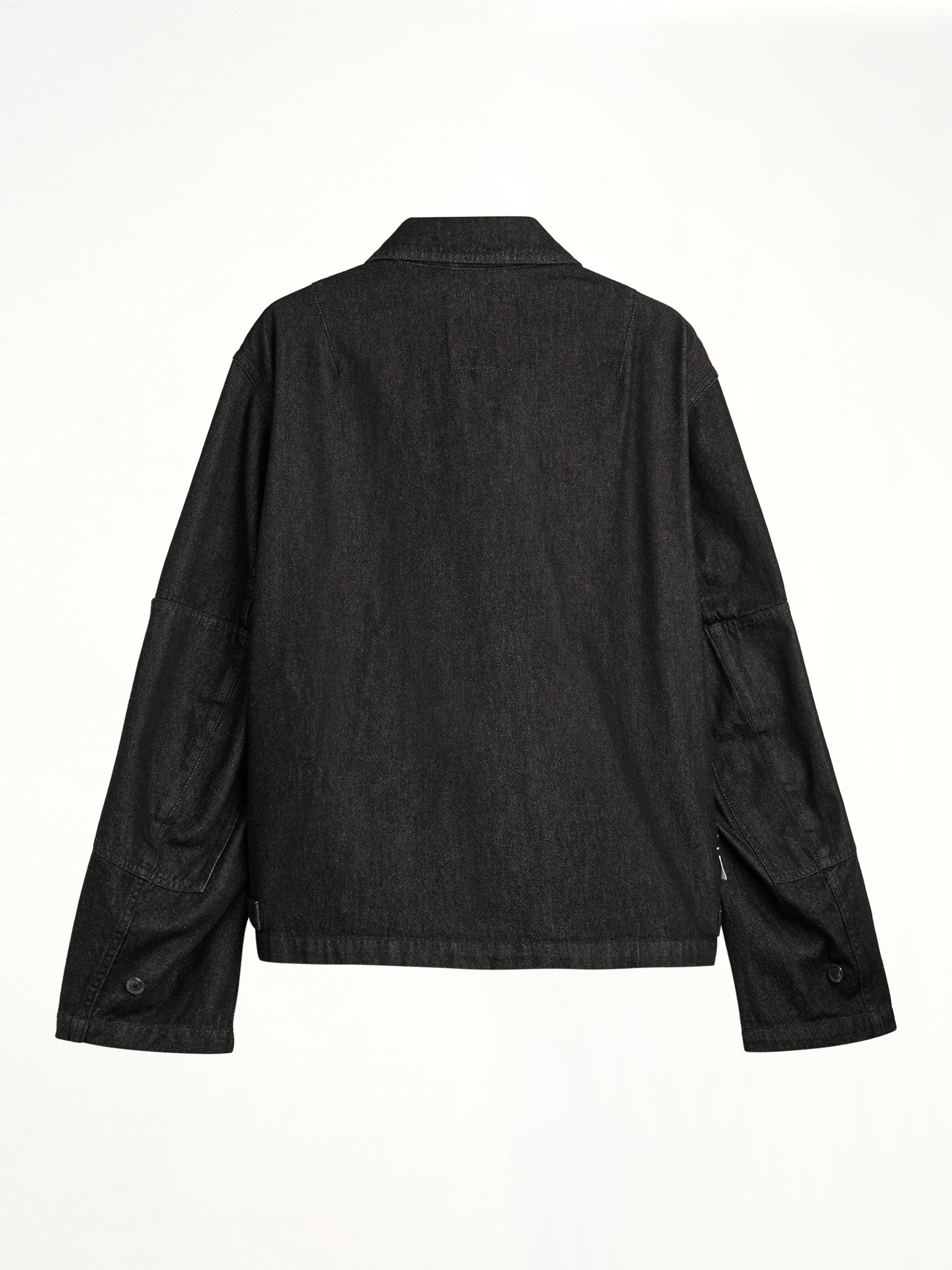 Y-3 Denim Jacket in Black