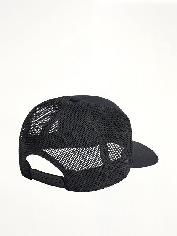 Y-3 Trucker Cap in Black