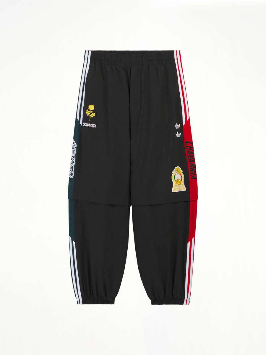 Adidas x Chavarria Oversized Woven Anthem Trackpant in Black