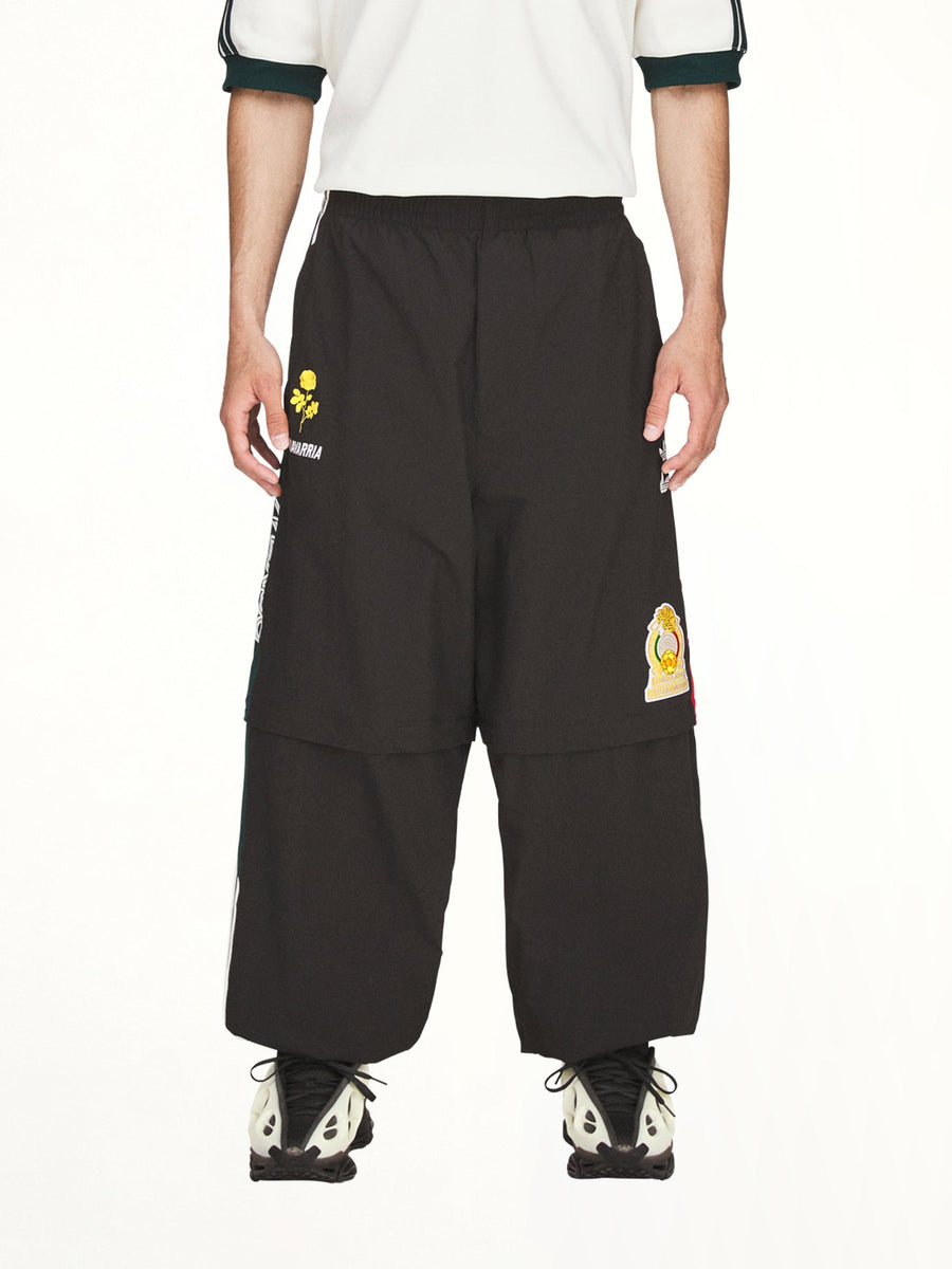 Adidas x Chavarria Oversized Woven Anthem Trackpant in Black