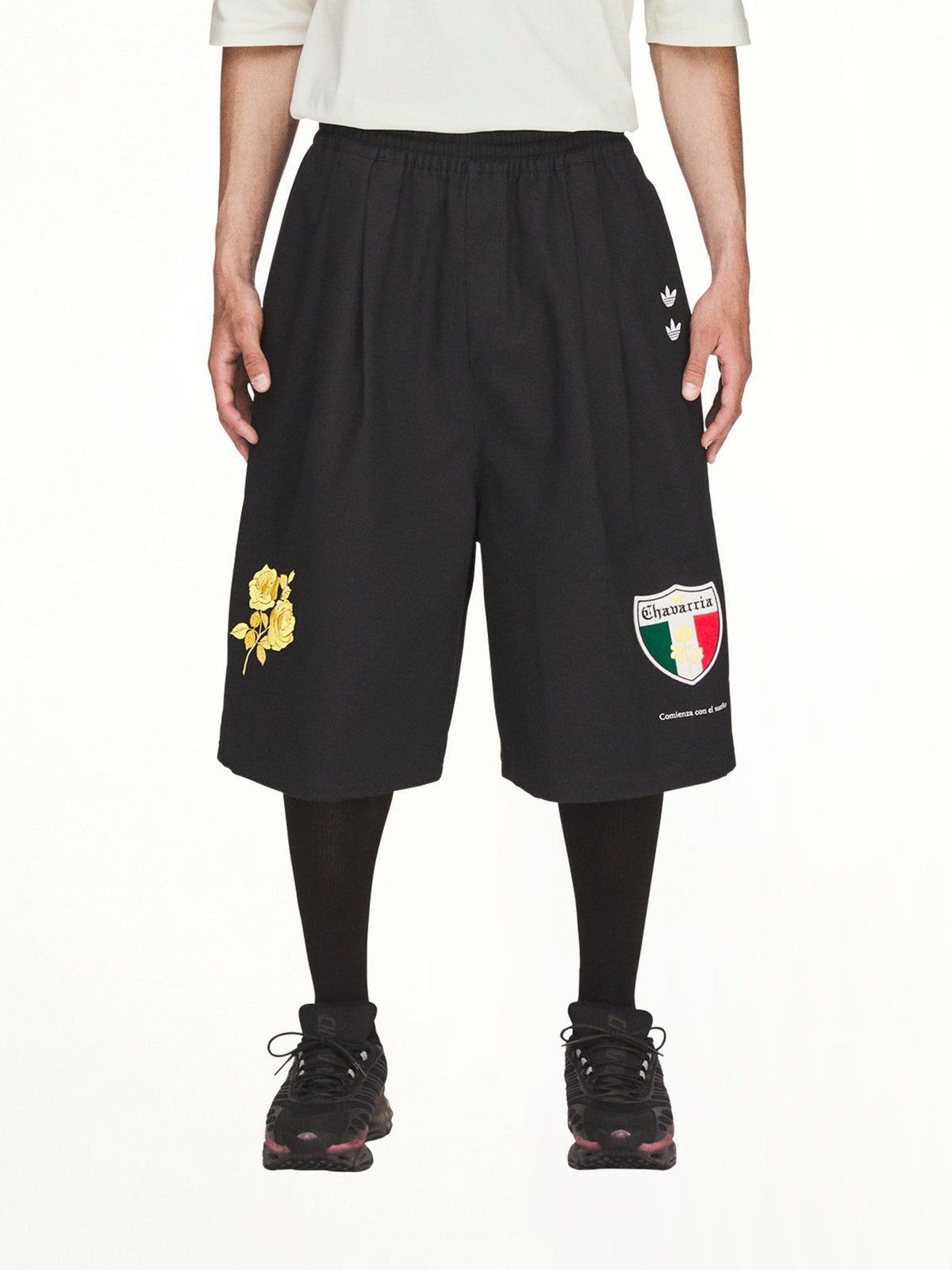 Adidas x Chavarria Long Twill Short in Black