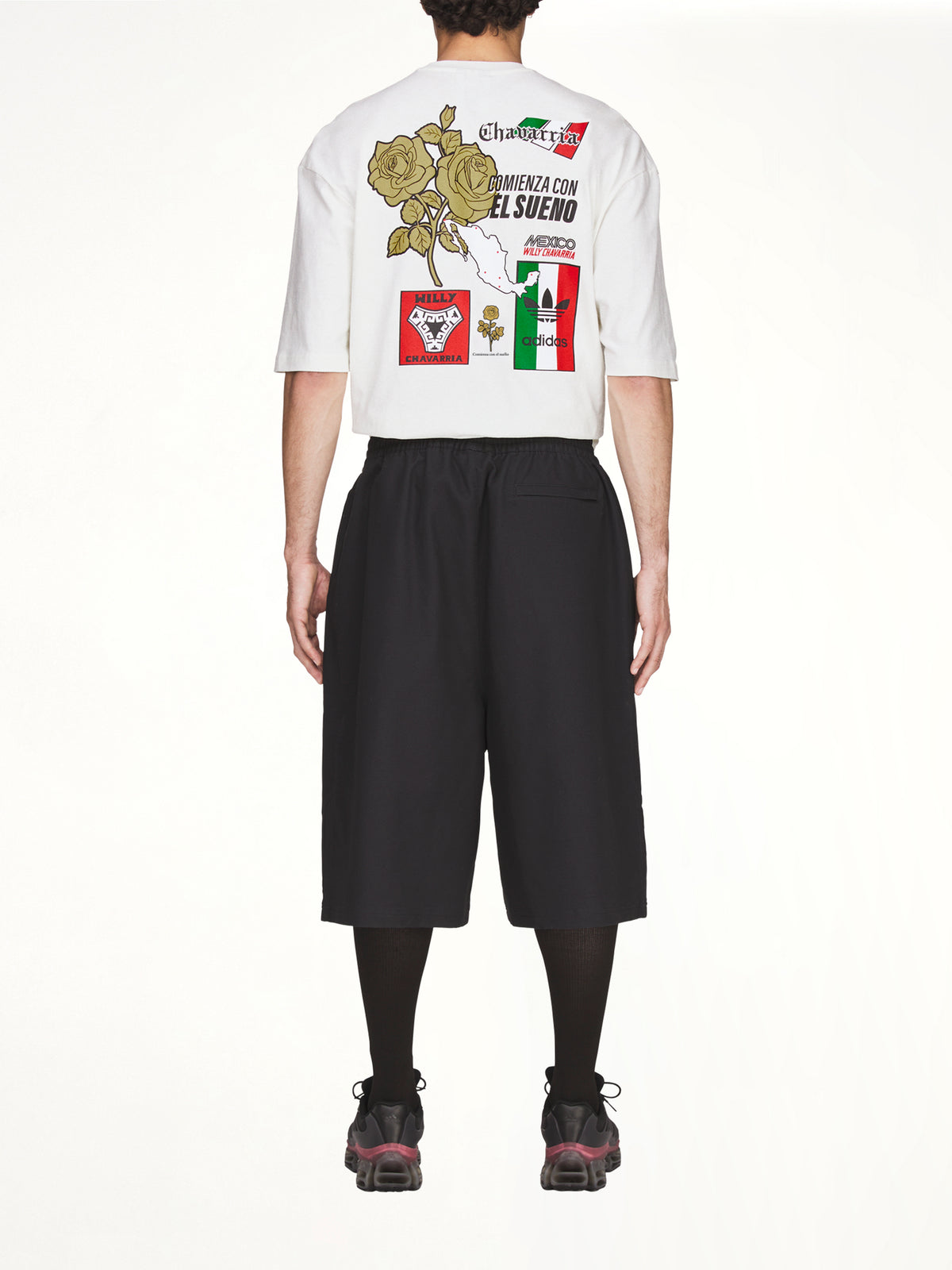Adidas x Chavarria Long Twill Short in Black