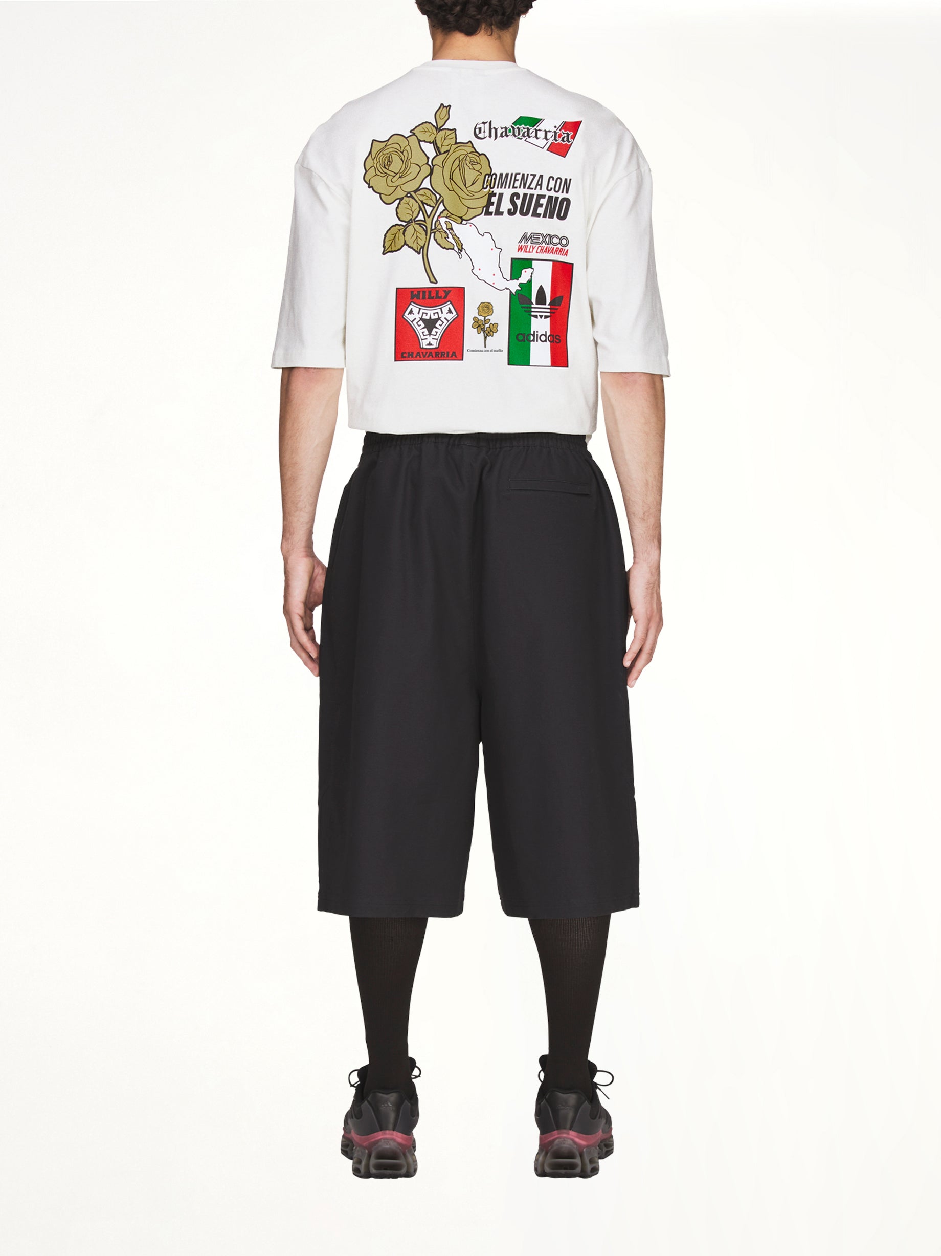 Adidas x Chavarria Long Twill Short in Black
