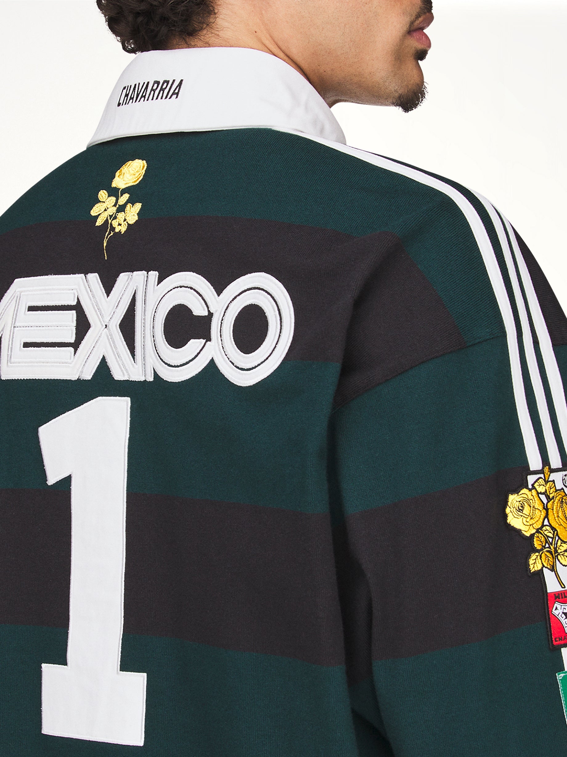 Adidas x Chavarria Portero Rugby Longsleeve in Black