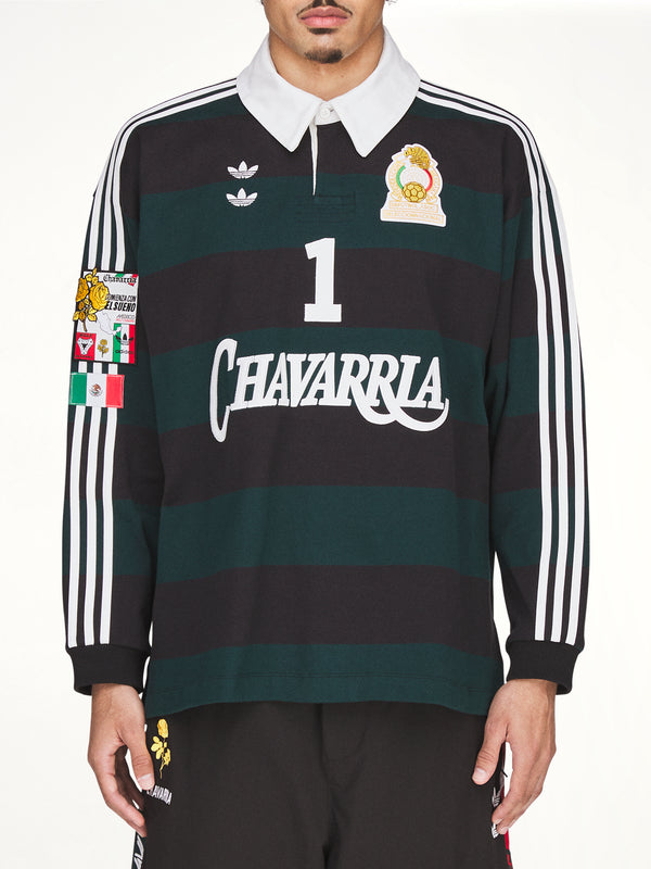 Adidas x Chavarria Portero Rugby Longsleeve in Black