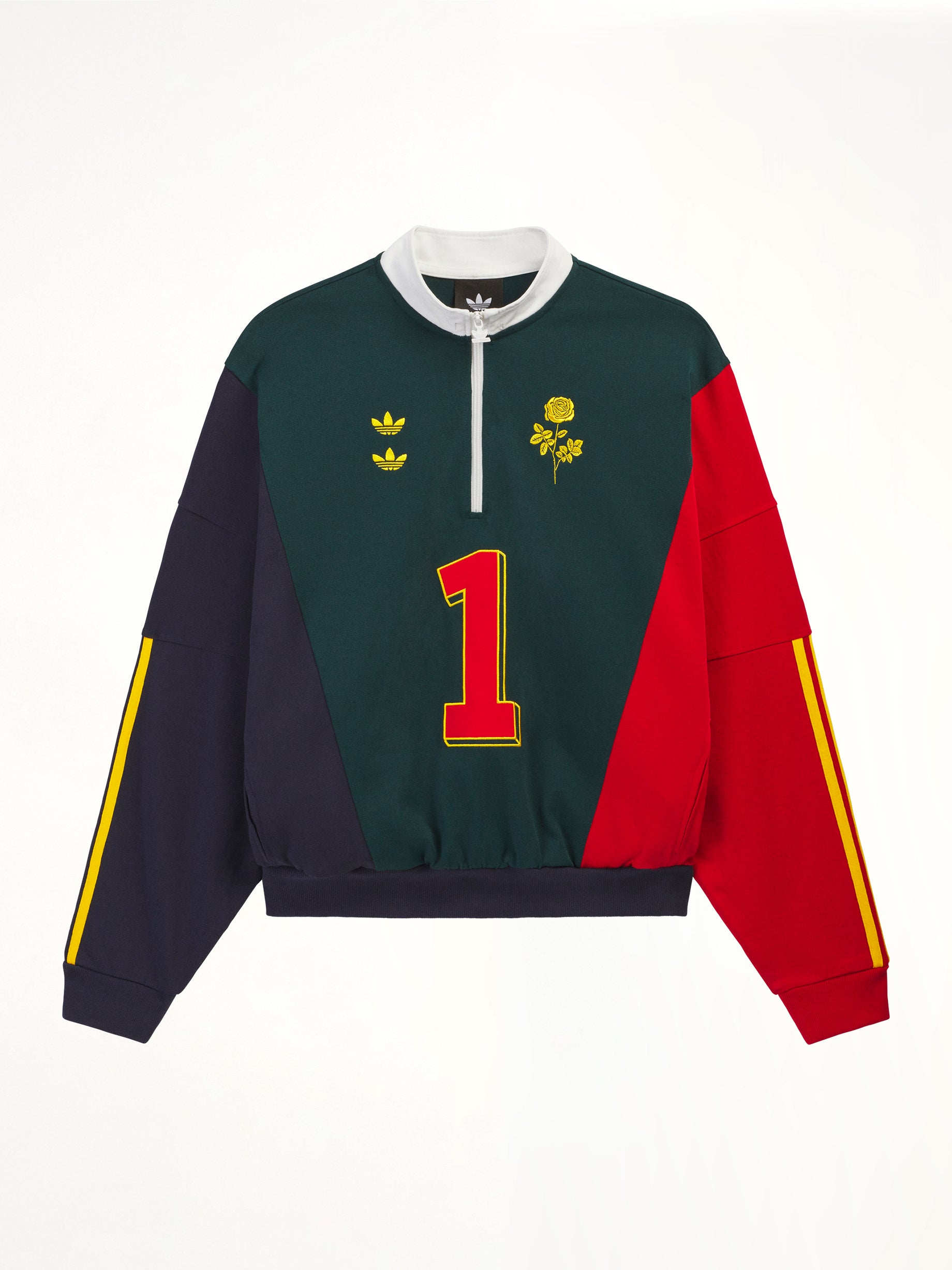 Adidas x Chavarria Watsonville Portero Pullover in Aurora Ivy