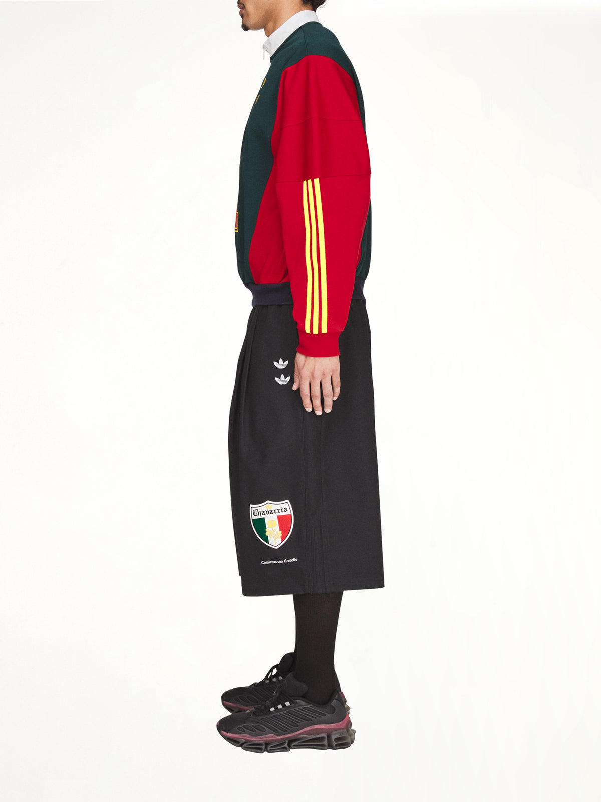 Adidas x Chavarria Watsonville Portero Pullover in Aurora Ivy