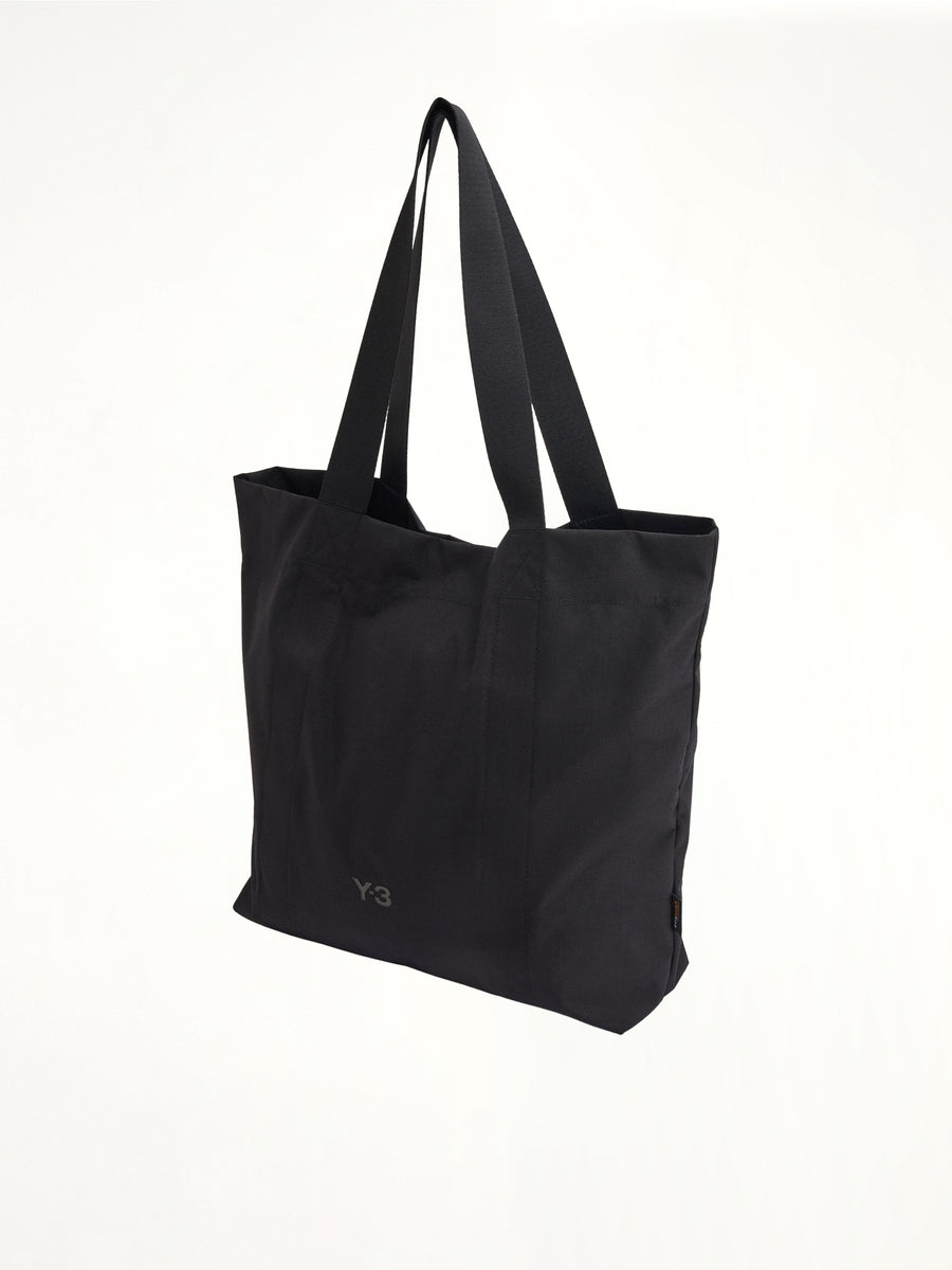 Y-3 Tote Bag in Black