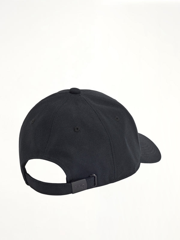 Y-3 Logo Cap in Black/White