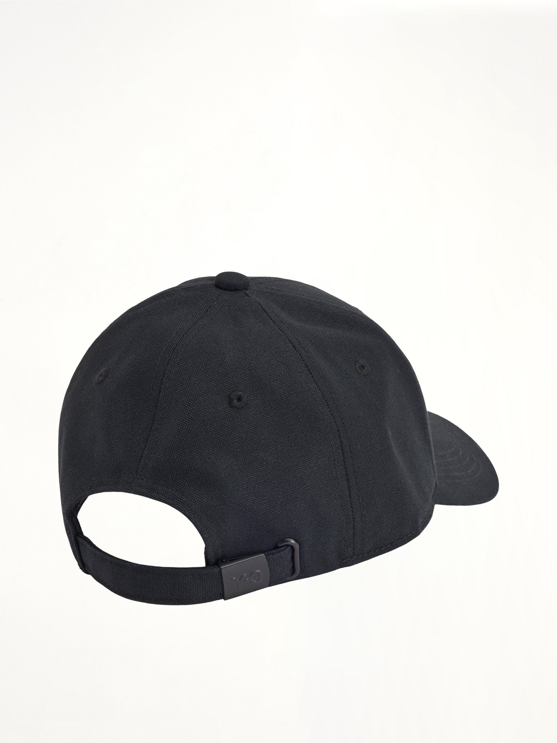 Y-3 Logo Cap in Black/White
