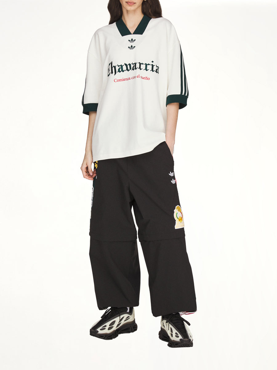 Adidas x Chavarria Soccer Graphic T-Shirt in Off White