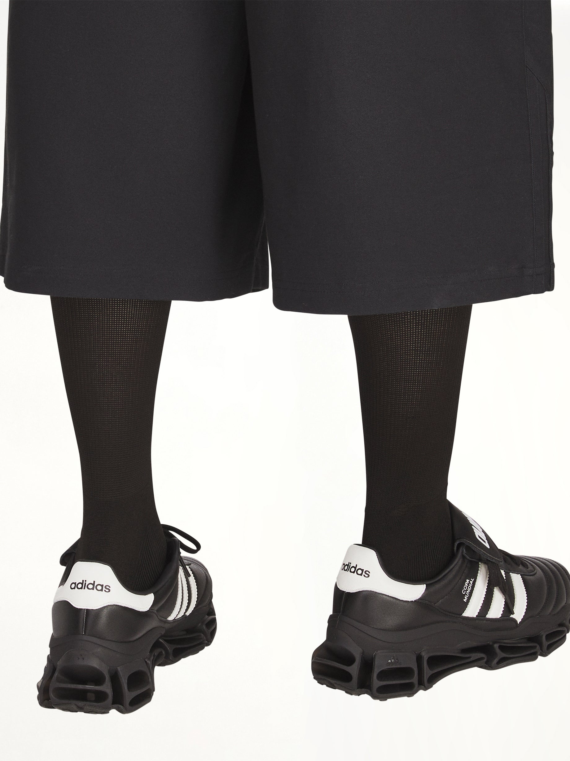 Adidas x Chavarria Megaride Copa Sneaker in Core Black/Off White