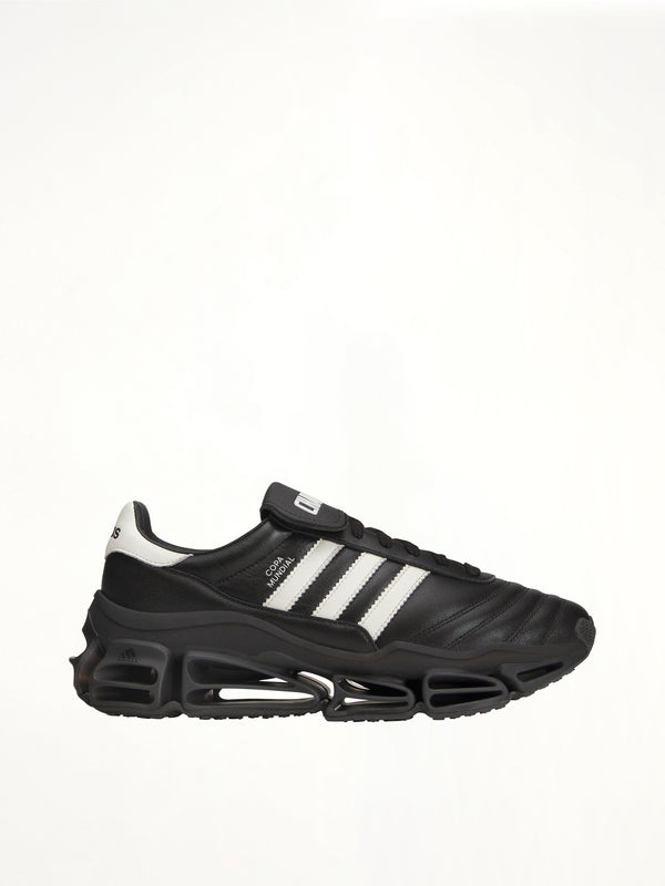 Adidas x Chavarria Megaride Copa Sneaker in Core Black/Off White