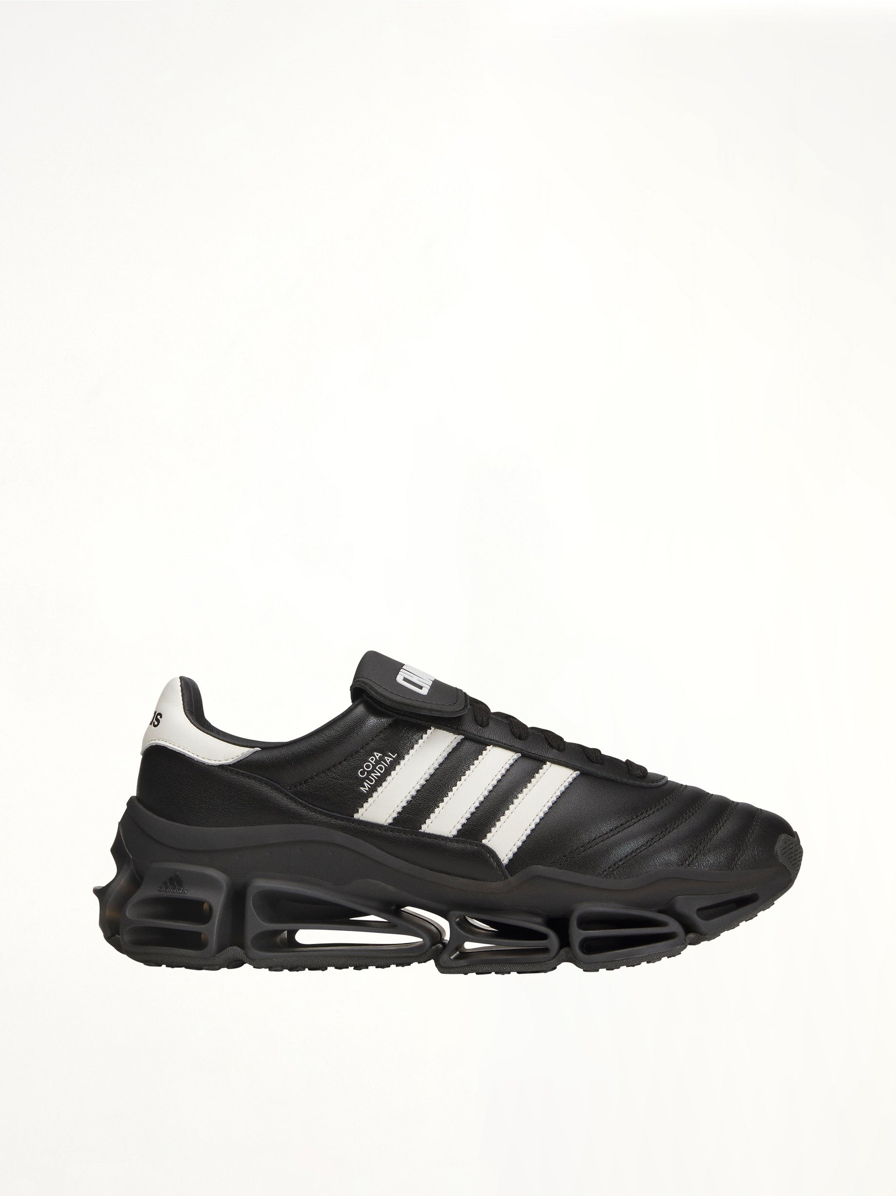 Adidas x Chavarria Megaride Copa Sneaker in Core Black/Off White