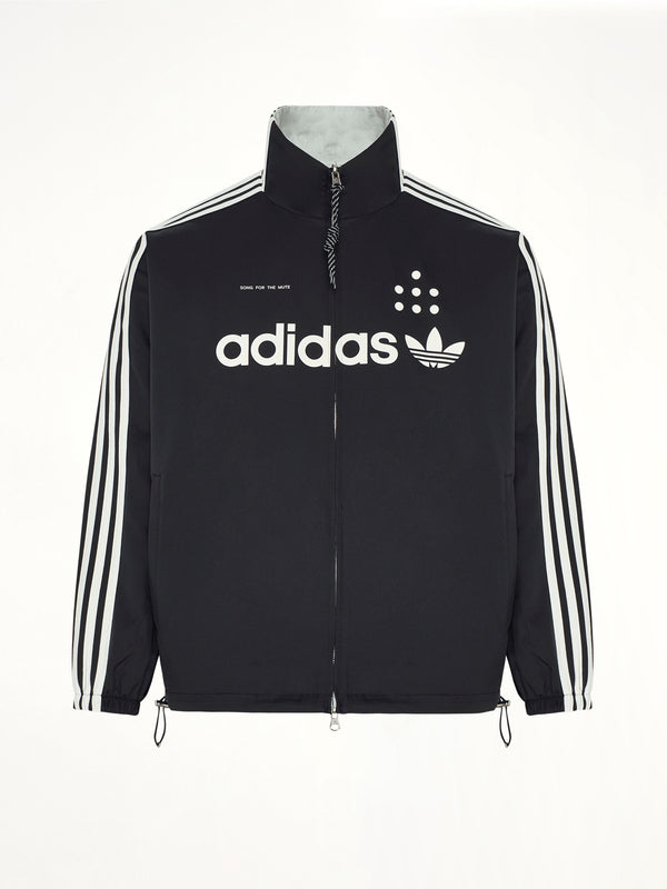 Adidas x SFTM Reversible Track Top in Black/Off White