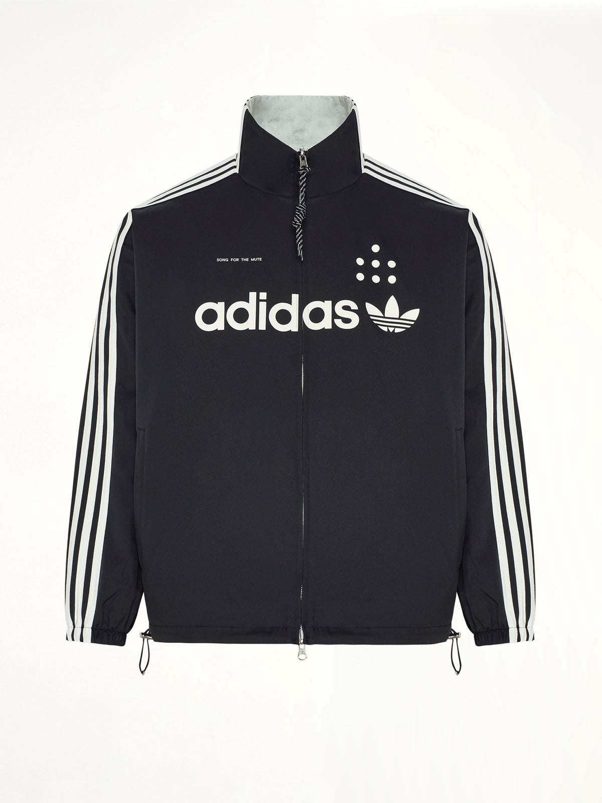 Adidas x SFTM Reversible Track Top in Black/Off White