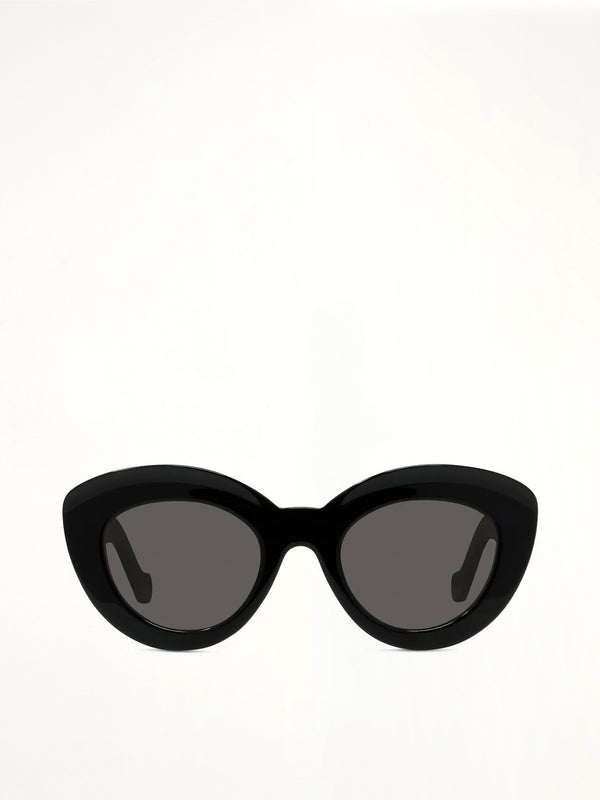 Loewe LW40051I 5001A Acetate Sunglasses in Black