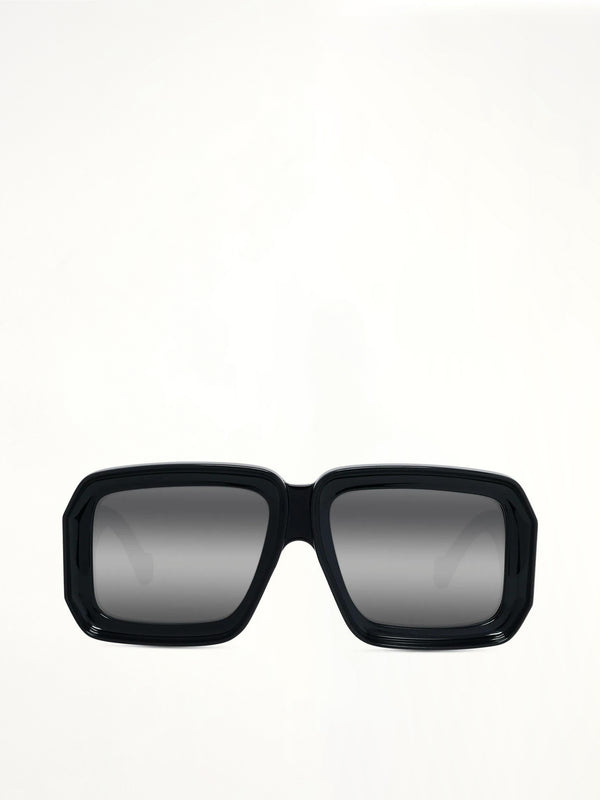 LW40064U INJECTED Sunglasses in Black