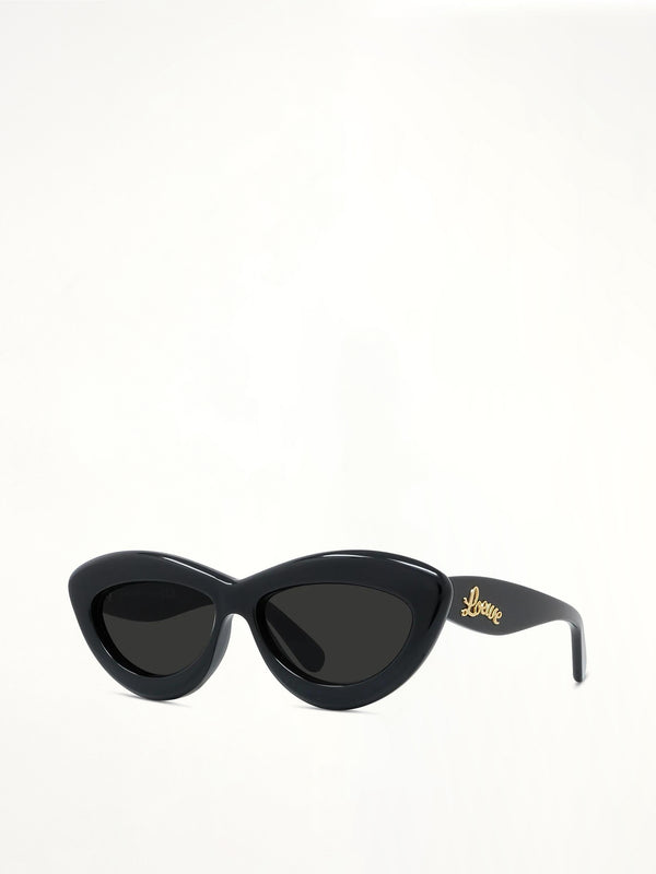 Loewe LW40096I 5401A Acetate Sunglasses in Black