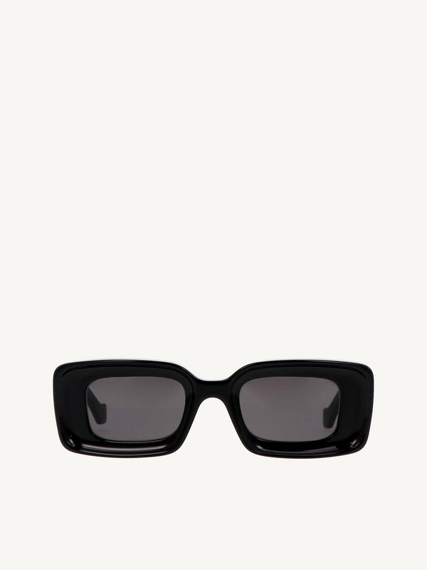 Loewe LW40101I Acetate Sunglasses in Black