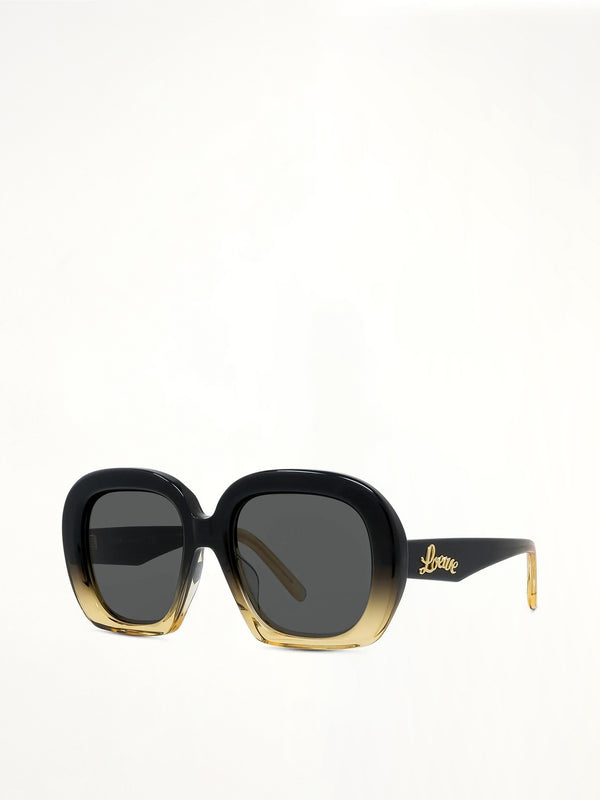 Loewe LW40113U 5350A Acetate in Black/Beige