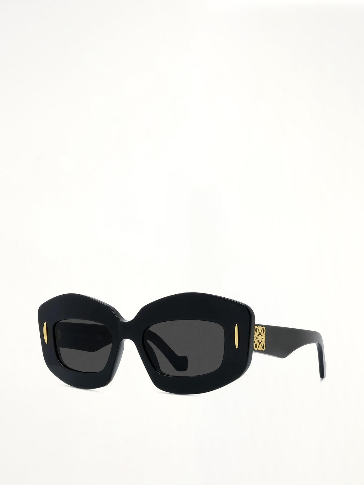 Loewe LW40114F 5001A Acetate Sunglasses in Black