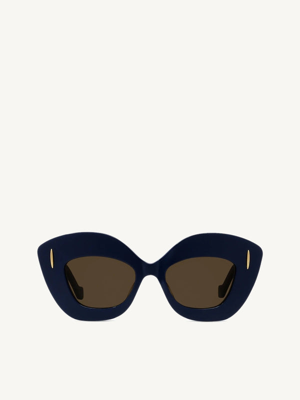 Loewe LW40127F Acetate Sunglasses in Blue
