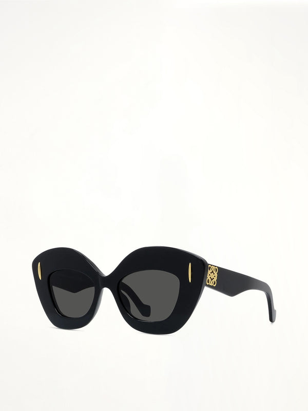 Loewe LW40127F 4901A Acetate Sunglasses in Black