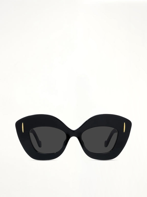 Loewe LW40127F 4901A Acetate Sunglasses in Black