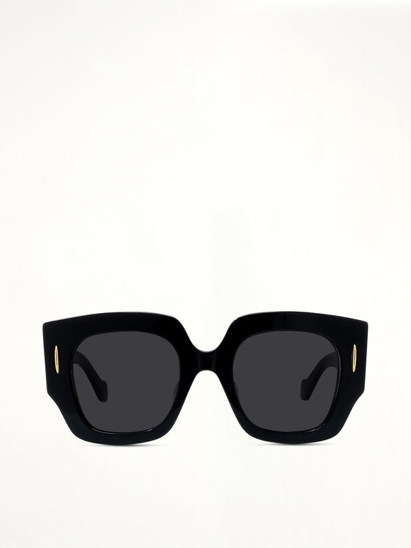 Loewe LW40129U Acetate Sunglasses in Black