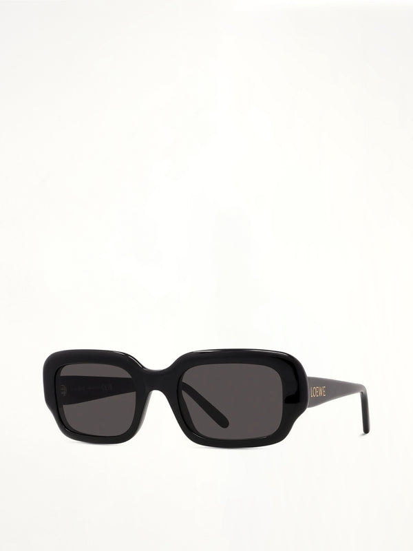 Loewe LW40158I Acetate Sunglasses in Black