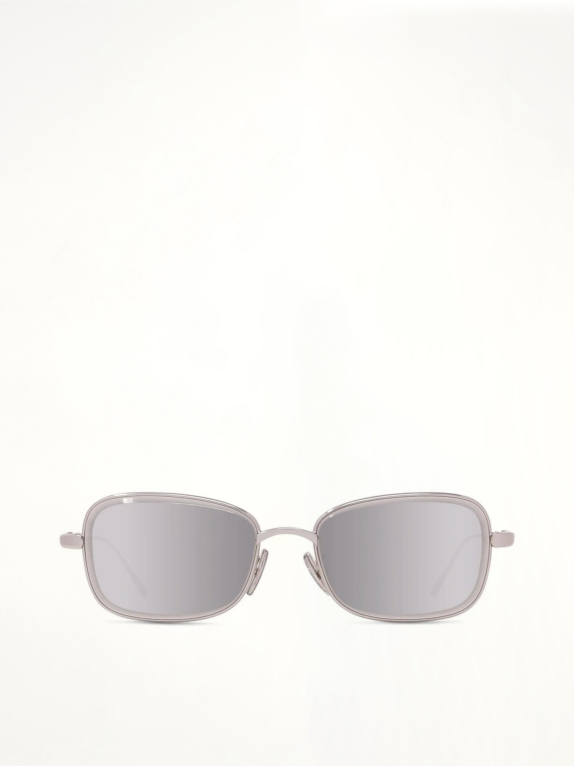 Loewe LW40159U Metal Sunglasses in SIlver