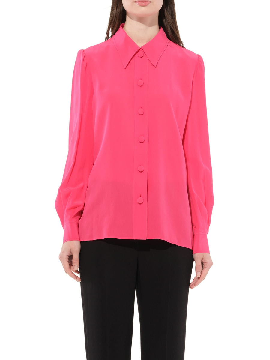 Long Sleeve Blouse in Pink
