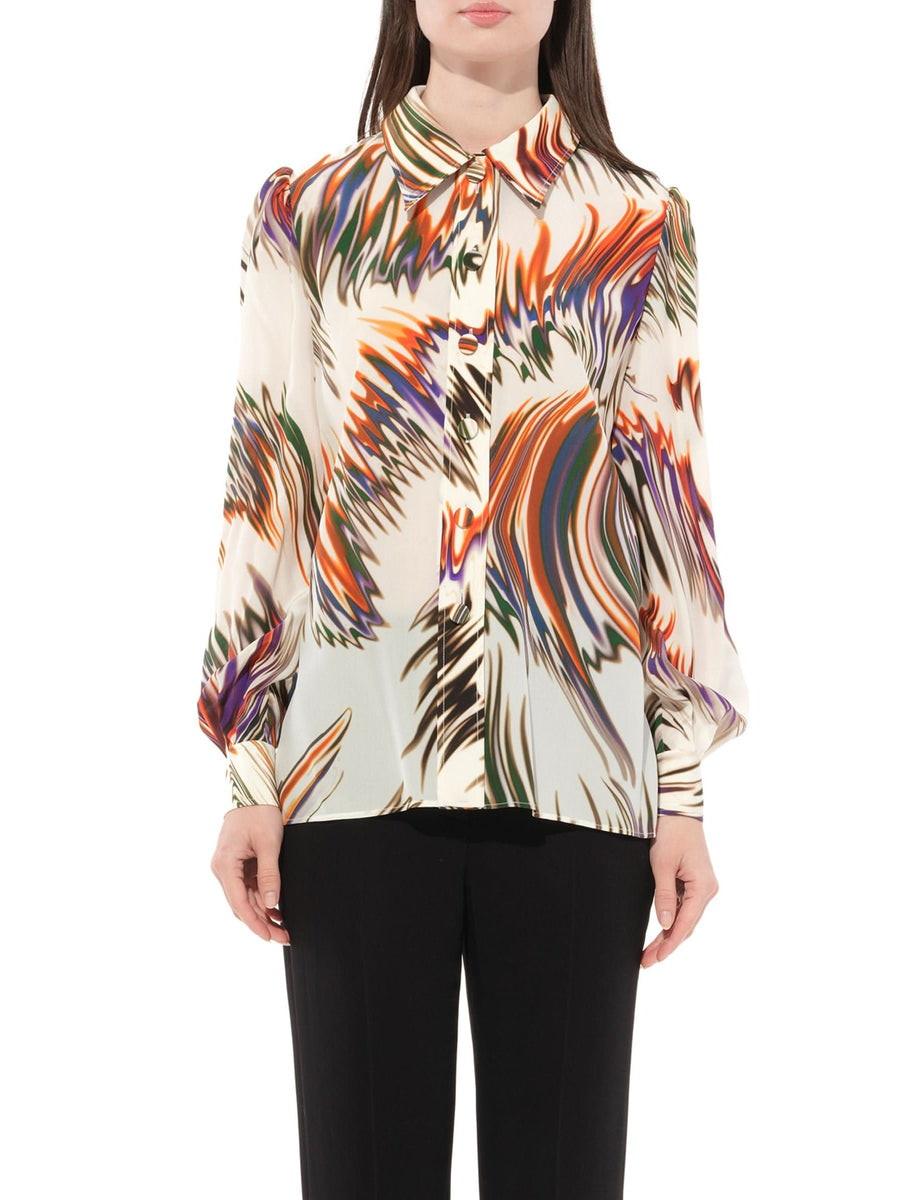 Long Sleeve Shirt in Ecru
