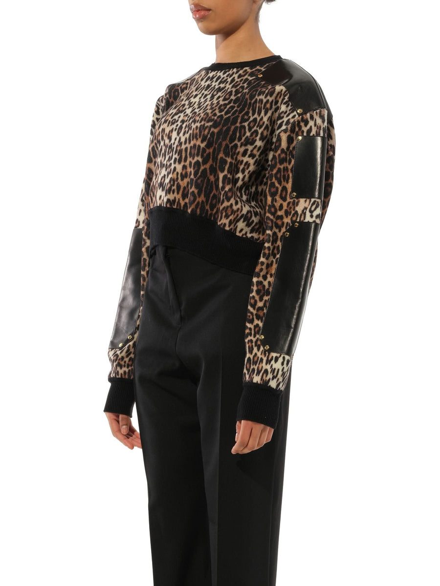 Long Sleeve Sweater Knit in Multicolor
