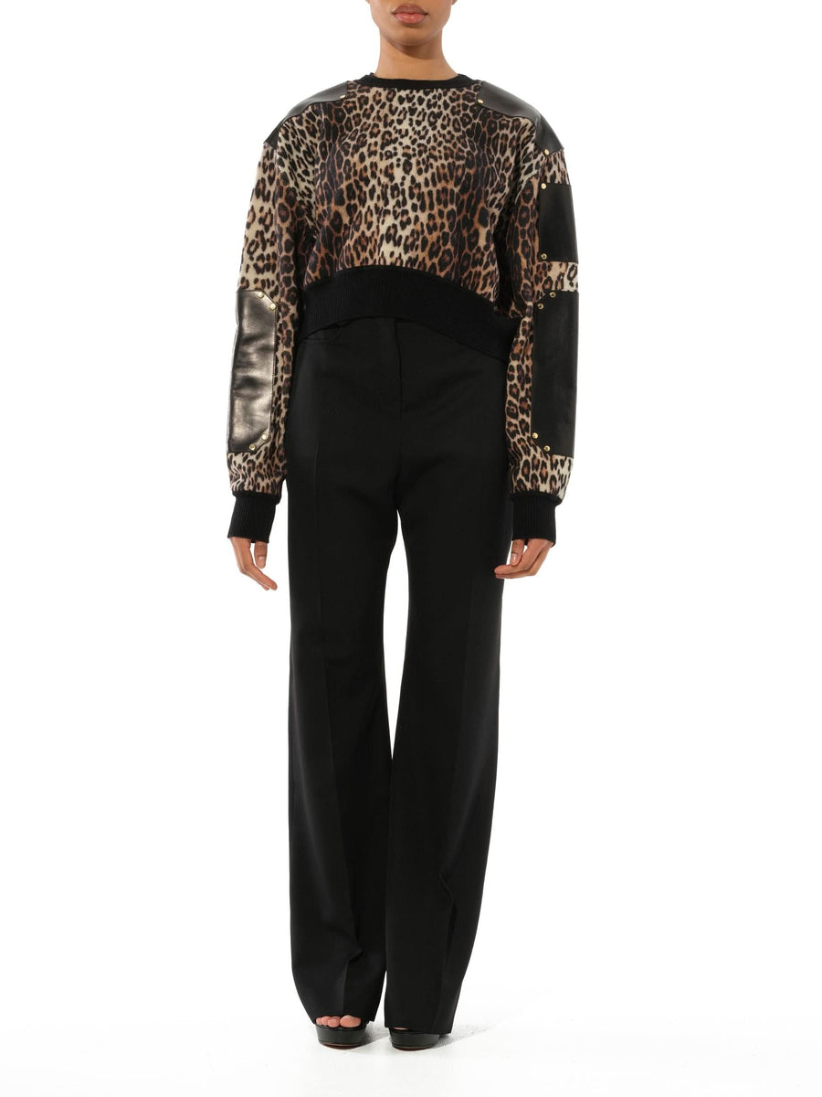 Long Sleeve Sweater Knit in Multicolor