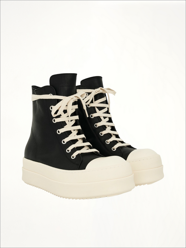 Mega Bumper Sneaker in Black/Milk