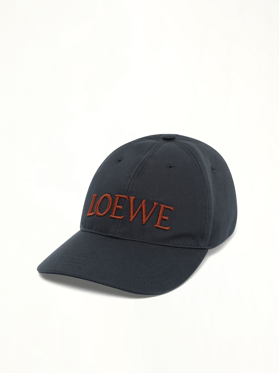 Loewe Cap in Deep Navy
