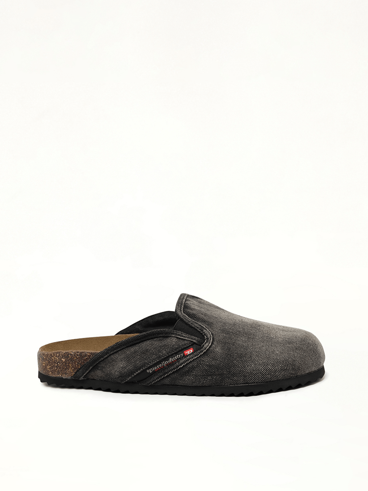 D-WOODSTOCK Slip-on in Black Side View | DIESEL