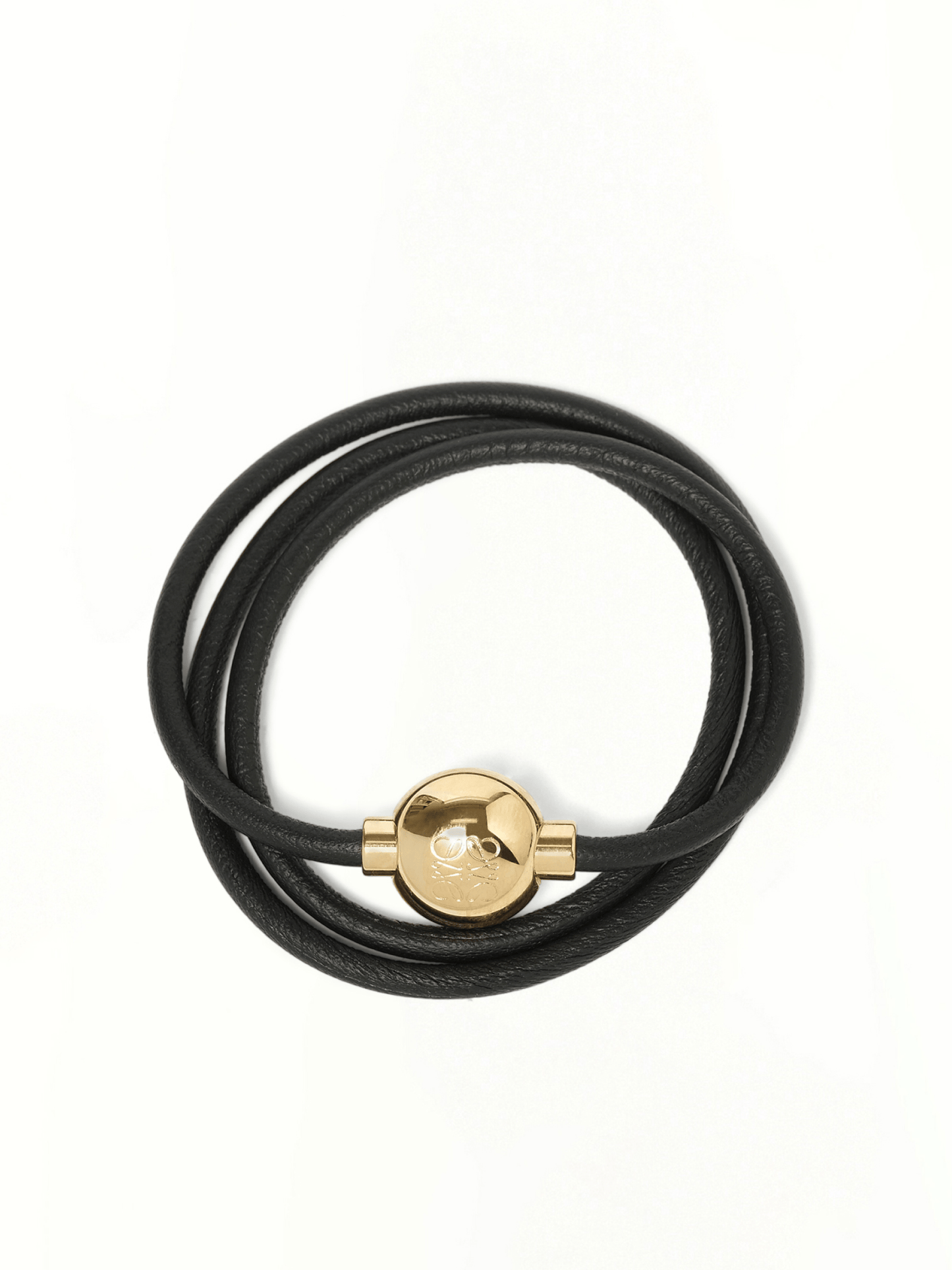 New Pebble Bracelet in Black/Gold