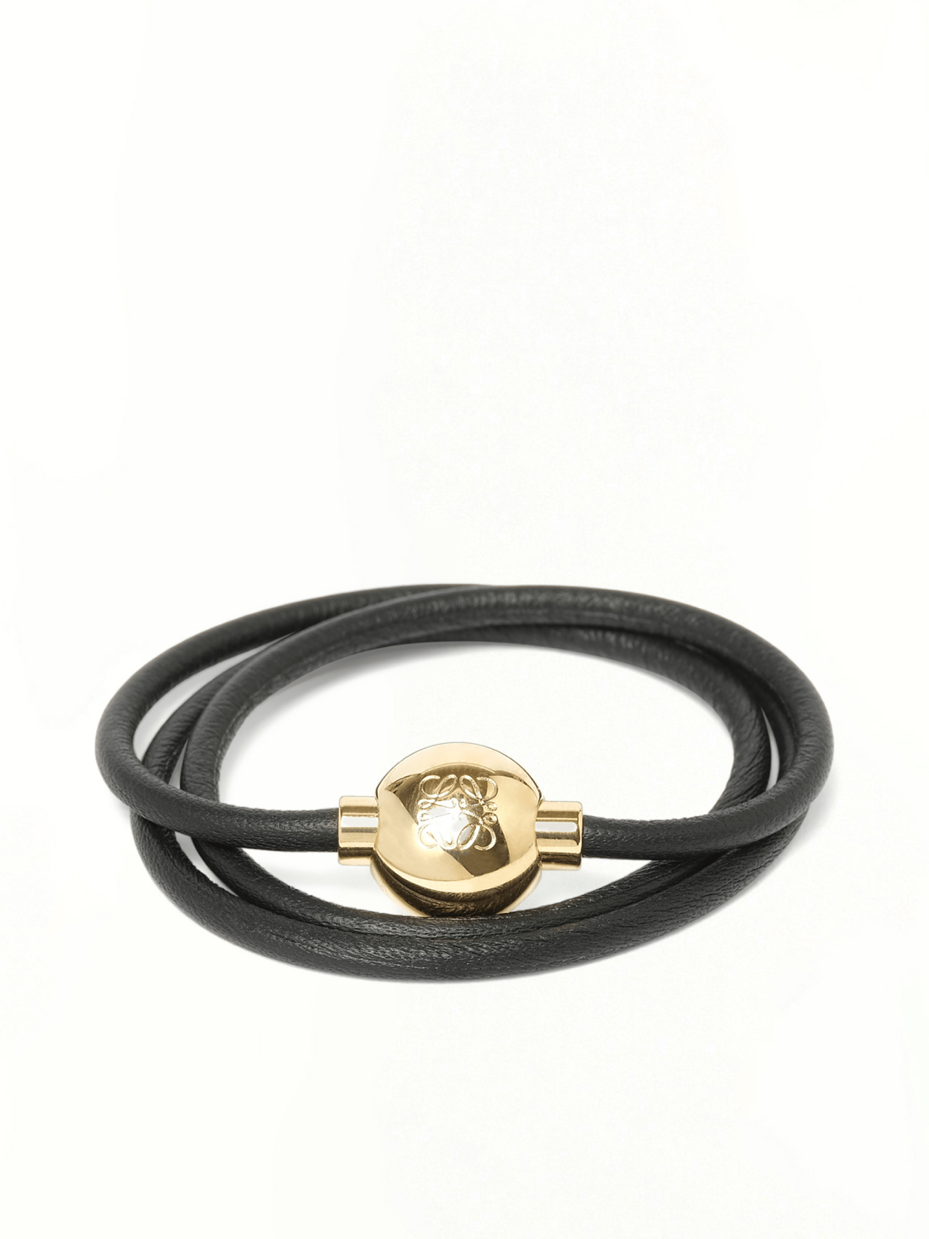 New Pebble Bracelet in Black/Gold